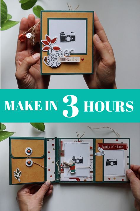 4x4 Mini Album Tutorials, Scrapbook Mini Albums Tutorial, How To Make A Mini Scrapbook, Scrapbook Base Ideas, Mini Album Tutorials Step By Step, Mini Album Cover Ideas, Scrapbook Tutorial Step By Step, Mini Photo Albums Diy, Mini Album Tutorial Templates