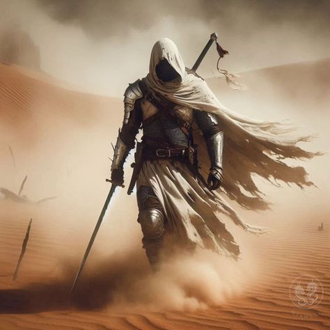 Nirwest (@nirwest_official) • Photos et vidéos Instagram Sand Warrior, Islamic Warrior, Knight Fantasy, Wallpaper Fantasy, Rogue Assassin, Conquer Your Fears, Pale Rider, Fantasy Wallpaper, Dark Art Photography