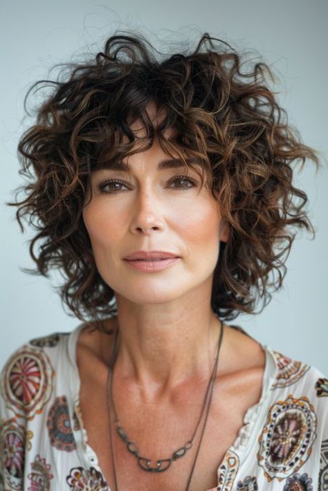 Curly Bob Hairstyles 2024, Christina Caradona, Short Textured Hair, Natural Curly Hair Cuts, Shaggy Short Hair, Crop Hair, Short Curly Haircuts, Curly Pixie, Haircuts For Curly Hair