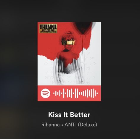 Kiss Land Album Cover, Kiss It Better Rihanna, One Kiss Dua Lipa Lyrics, Kiss Alive Album Cover, Kiss It Better Rihanna Spotify, Kiss Destroyer Album Cover, Music Poster Ideas, Best Kisses, Cool Posters