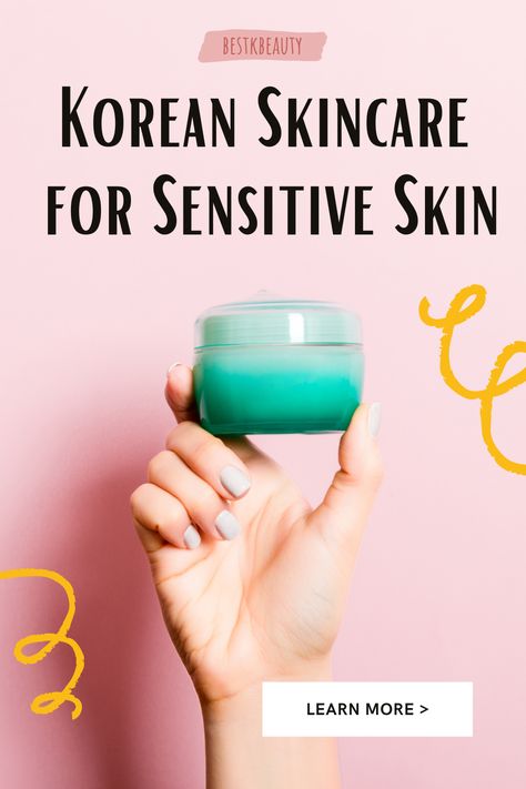 Korean Skincare Routine For Sensitive Skin, Korean Skincare For Sensitive Skin, Sensitive Skin Routine, Soothing Skincare, Best Korean Moisturizer, Honey Skin Care, Skincare For Sensitive Skin, Sensitive Skin Care Routine, Best Korean Skincare