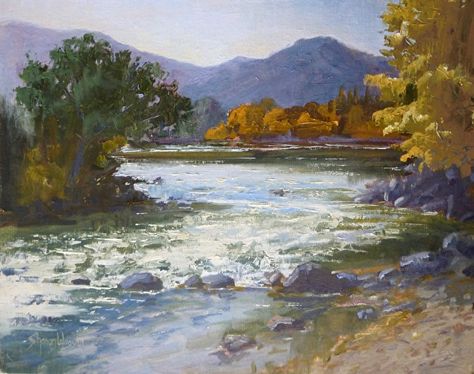 Kern River, River Rapids, River Painting, California Landscape, Art Instructions, Oil Painting, Portfolio, Wonder, Water