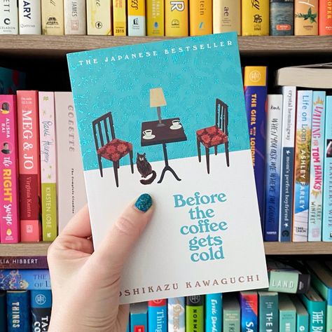 I read Before the Coffee Gets Cold, by Toshikazu Kawaguchi, as part of a buddy read a few months ago, and while my fellow readers really enjoyed it, I just never warmed to it. While I liked the idea of the story quite a lot I didn’t enjoy the writing. Initially I thought it was because I had just finished reading The Poet X, which is lyrical and almost more of an experience than a book, and Kawaguchi’s writing style is very straight forward and matter-of-fact with no embellishment. Toshikazu Kawaguchi, Destiny Sidwell, Before The Coffee Gets Cold, Jack Edwards, Book Wishlist, Top Books To Read, Book Recs, Latest Books, Book List