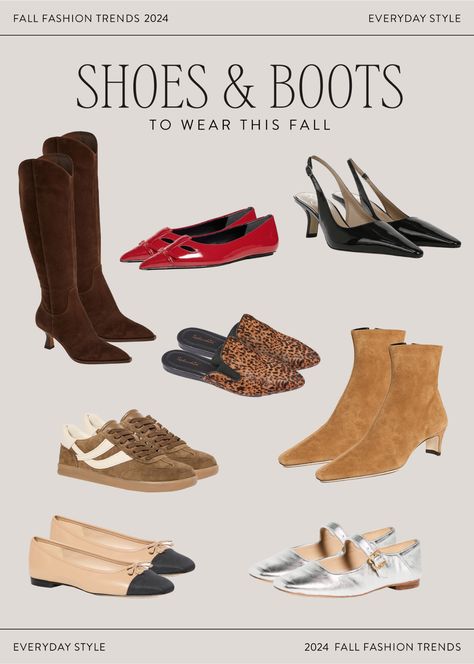 Fall Shoe Trends To Wear in 2024 Summer To Fall Transition Shoes, Shoes For Autumn 2024, Autumn Shoes 2024 Trends, Fall Winter 2024 Shoes, Shoes For Fall 2024, Autumn Shoes 2024, 2024 Fall Shoe Trends, Fall 2024 Shoe Trends, Fall 2024 Shoes