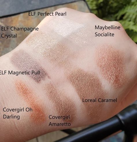 Maybelline Color Tattoo, Eyeshadow Stick, Revlon Colorstay, Color Tattoo, Revlon, Maybelline, Tattoo Quotes, Elf, Caramel