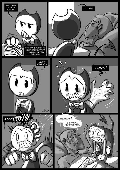 Batim New Soul Au, Bendy Y Boris, Horror Movies Funny, New Soul, Video Games Funny, Like A Cat, Bendy And The Ink Machine, Comic Collection, Cartoon Games