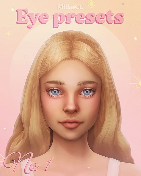 Eye presets ✰*• No 1 | Miiko on Patreon Maxis Match Presets Sims 4, Sims 4 Cc Face Presets Maxis Match, Maxis Match Sims 4 Cc Presets, Free Sims 4 Cc Face, Sims 4 Maxis Match Presets, Sims 4 Cc Maxis Match Eyes, Sims 4 Free Packs, Sims 4 Maxis Match Cc Makeup, Sims 4 Cc Finds Maxis Match