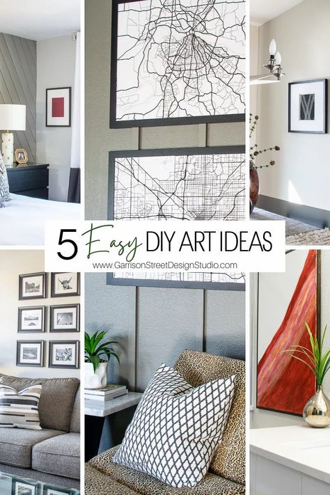 Diy Black White Wall Art, Free Large Printable Wall Art, Large Canvas Ideas Diy, 24x36 Canvas Painting Ideas, Large Black And White Wall Art, Diy Artwork For Bedroom, Diy Black And White Wall Art, Diy Artwork For Living Room, Bedroom Artwork Ideas