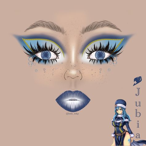 Fairy Tail Makeup, Makeup Chart, Makeup Charts, Face Chart, Fairy Makeup, Fairy Tail, Halloween Face, Makeup Artist, Face Makeup