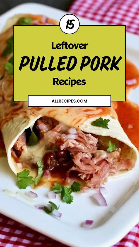 Find leftover pulled pork recipes such as sandwiches, tacos, nachos, pizzas, soups, and more. Get the quick and easy ideas to make with leftover pulled pork here. What Can I Make With Leftover Pulled Pork, Recipes For Bbq Pulled Pork Leftovers, Using Pulled Pork Leftovers, Leftover Barbecue Pulled Pork Recipes, Leftover Smoked Pork, Leftover Pulled Pork Tacos, What To Do With Left Over Bbq Pulled Pork, Leftover Pork Roast Recipes, Pulled Pork Soup