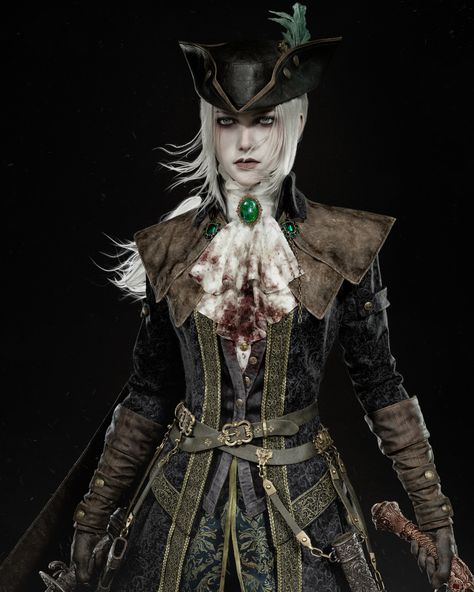 Bloodborne Maria, Maria Bloodborne, Bloodborne Characters, Bloodborne Game, Bloodborne Cosplay, Lady Maria, Cold Face, Face Proportions, Fictional Character Crush