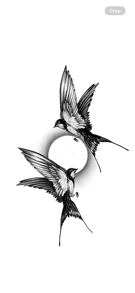 Japanese Birds Tattoo, Japanese Style Bird Tattoo, Flying Bird Tattoo Men, Cardinal Tattoo For Men, Realistic Tattoo Design Ideas, Love Birds Tattoo, Tattoo Birds, Swallow Bird Tattoos, Ink Master Tattoos