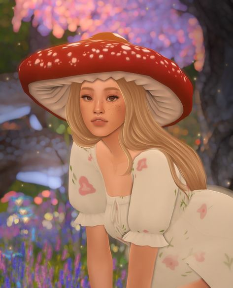 sims, spice and everything nice Sims 4 Mods Clothes Cottagecore, Sims 4 Mushroom Hat, Mushroom Hat Sims 4 Cc, S4cc Cottagecore, Sims 4 Romani Cc, Sims 4 Sun And Moon Cc, Cas Reshade Sims 4, Sims 4 Pfp Aesthetic, Ts4 Cc Cottagecore Clothes