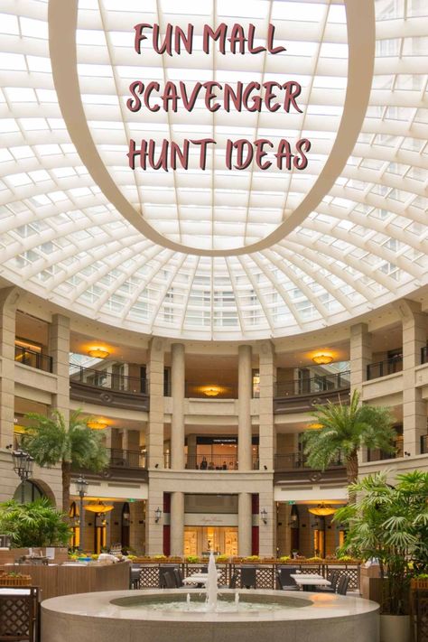 53 Fun Mall Scavenger Hunt Ideas - Fun Party Pop Mall Scavenger Hunt For Kids, Mall Scavenger Hunt List, Mall Scavenger Hunt Ideas, Mall Scavenger Hunt For Teens, Mall Birthday Party, Shopping Birthday Party, Mall Birthday, Staycation Ideas Family, Teen Scavenger Hunt