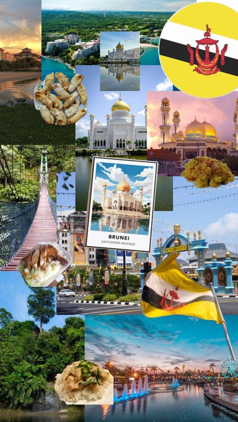 #collage #aesthetic #Brunei #BruneiFood #country #culture #celebrationrice #viralpost Brunei Culture, Brunei Travel, Playstation Controller, Muslim Countries, Instagram Marketing Tips, Presentation Video, Social Media Trends, Dream Travel Destinations, Instagram Growth