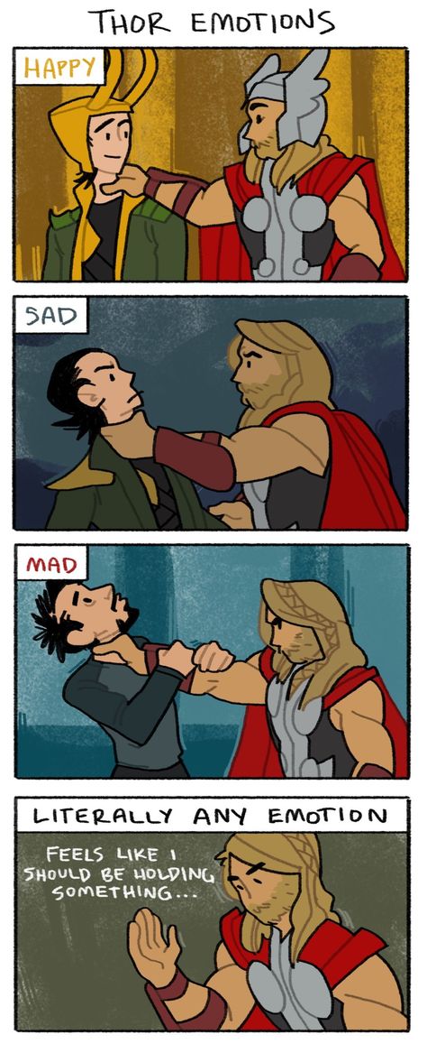 Holding something..... A throat? Avengers Funny Fanart, Marvel Avengers Fanart, Avengers Memes Hilarious, Marvel Funny Memes, Avengers Fanart, Marvel Bts, Avengers Aesthetic, Thor And Loki, Avengers Fan Art