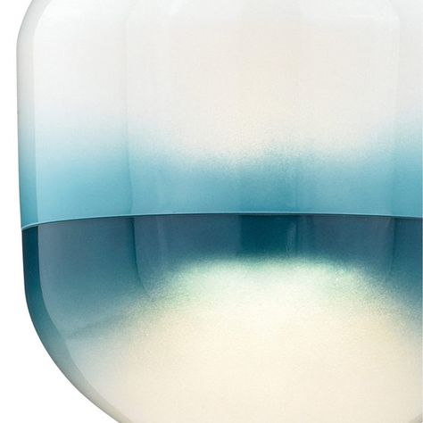 Check out Ocean Ombre Pendant from Shades of Light Orb Light, Down Lighting, Lighting Guide, White Milk Glass, Blue Ombre, Sloped Ceiling, Mini Pendant, Cool Lighting, Somerset