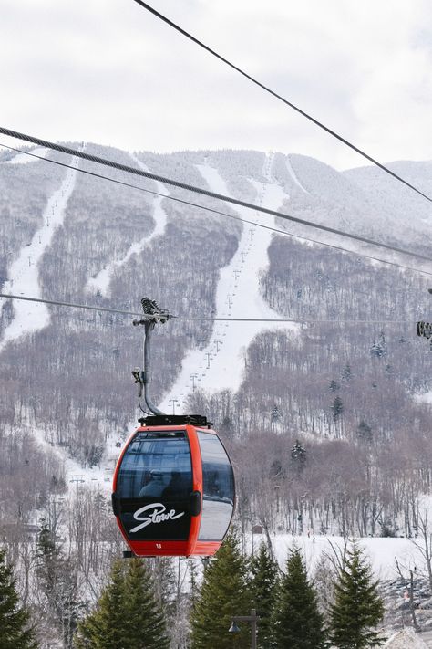 Stowe Vermont Winter, Vermont Skiing, Vermont Ski Resorts, Vermont Photography, Ski Gondola, Vermont Winter, Cape Cod Photography, New England Garden, Zentangle Drawing