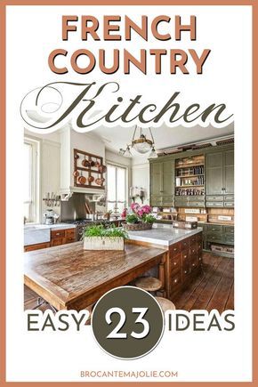 French Country Color Palette, French Country Kitchen Ideas, French Country Kitchen Designs, French Country Colors, Country Kitchen Ideas, French Country Decorating Kitchen, Yellow Kitchen Decor, Styl Shabby Chic, Modern French Country