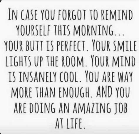 Just a little reminder. You're amazing hang it there. Message Positif, Remind Yourself, E Card, A Quote, Note To Self, Zumba, Morning Quotes, Good Morning Quotes, The Words