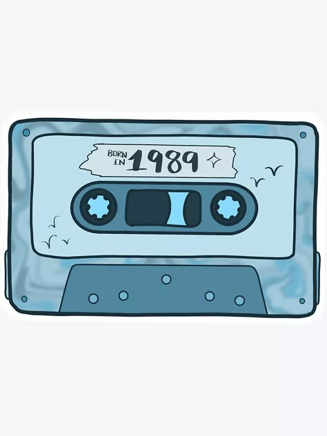 "1989" Sticker for Sale by valbecerra-b | Redbubble Dorm Room Poster Ideas, Taylor Swift Princess, Taylor Swifr, Dorm Room Poster, Taylor Swift Book, Senior Jackets, Taylor Swift Stickers, Taylor Swift Drawing, Taylor Swift Images