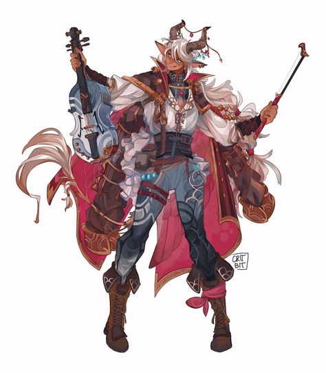 Dnd Circus Performer, Bard Oc Art, Bard Clothes Dnd, Critbit Art, Rouge Dnd Character Concept, Pugilist Character Art, Male Bard Character Art, Dnd Bard Character Concept, Bards Dnd