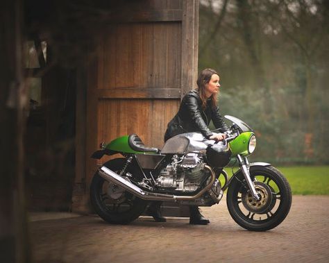 Wonderful Green Moto Guzzi Le Mans 850 Café Racer | RocketGarage Cafe Racer | Bloglovin’ Motorcycle Memes, Moto Guzzi Cafe Racer, Moto Guzzi Motorcycles, Cafe Racer Magazine, Vintage Cafe Racer, Racer Motorcycle, Motorcycle Quotes, Cafe Racing, Motorcycle Pictures