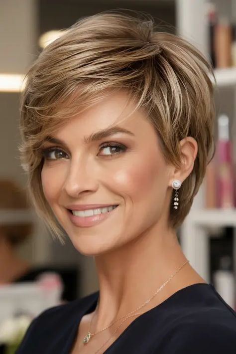 20 Pixie Haircut Ideas for 2025: Modern, Feminine, and Versatile Styles for Every Face Shape Medium Pixie Cut, Curtain Bangs Haircut Ideas, Medium Pixie, Curtain Bangs Haircut, Pixie Haircuts For Black Women, Bangs Haircut Ideas, Trendy Curtain Bangs, Peach Hair Colors, Platinum Blonde Pixie