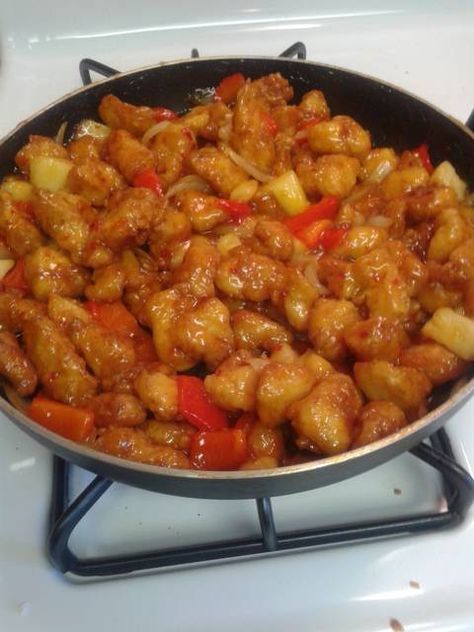 Panda Express Sweet Fire Chicken, Sweet Fire Chicken, Panda Express Recipes, Fire Chicken, Mapo Tofu, Panda Express, Chinese Dishes, Sweet Chili Sauce, Asian Cooking