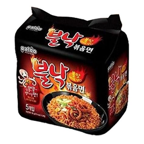 Paldo Bulnak Pan Noodle Irresistable Sweet Spicy Ramen Spicy Korean Food, Shin Ramen, Shin Ramyun, Ramen Stir Fry, Spicy Ramen, Fried Noodles, Stir Fry Noodles, Junk Food Snacks, Grocery Foods