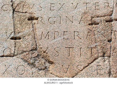 Ancient Roman text engraved in marble, Stock Photo, Picture And Rights Managed Image. Pic. H44-30014396 | agefotostock Linguistic Aesthetic, Linguistics Aesthetic, Linguistic Anthropology, Latin Aesthetic, Historical Linguistics, Latin Script, Latin Language, Ancient Romans, Photo Library