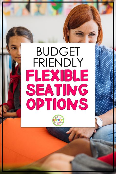 Flexible seating options for 4th and 5th grade that are inexpensive and practical. Flexible seating for upper elementary classrooms can be tricky. Here are some budget-friendly and sensible seating and standing options. Flexible Seating Classroom, Alternative Seating, Classroom Seating, Teacher Favorites, Teacher Must Haves, 4th Grade Classroom, Teacher Bags, Upper Elementary Classroom, Flexible Seating