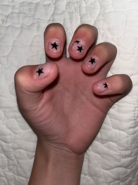 Star Pedicure Designs, Star Nail, Star Nail Art, Pedicure Designs, Studded Nails, Star Nails, Star Tattoos, Nail Inspiration, Star Girl