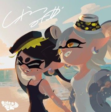 Official Art Splatoon Squid Sisters, Sister Wallpaper, Splatoon Squid, Lost For Words, Squid Sisters, Callie And Marie, Splatoon 2 Art, Splatoon 3, Squid Games