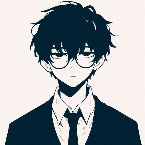 Anime Portrait Reference, Webtoon Art Style, Pixel Art Pfp, Boy Anime Pfp, Simple Pfp, Writing Illustration, Boy Fanart, Instagram Cartoon, Anime Cupples