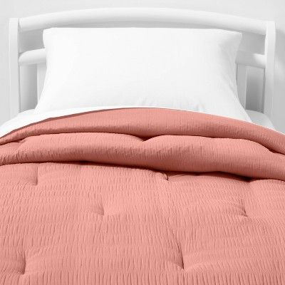 Read reviews and buy Toddler Seersucker Comforter Set Rose Pink - Pillowfort™ at Target. Choose from contactless Same Day Delivery, Drive Up and more. Pink Toddler Bed, Toddler Bed Girl, Toddler Comforter, Pink Comforter, Kids Comforters, Girls Bedding Sets, Toddler Bed Set, Simply Shabby Chic, Pillow Fort