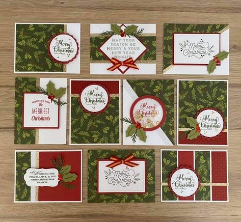 Christmas One Sheet Wonder Cards, Ctmh Cards 2022, Ctmh Christmas Cards 2023, Ctmh Cards Christmas, Ctmh Christmas Cards 2022, One Sheet Wonder Christmas Cards, Card Diy Ideas, Christmas Card Diy, Cricut Christmas Cards