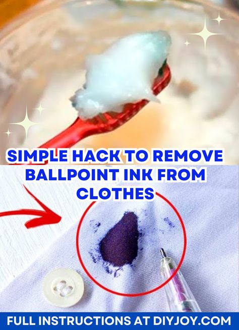 Pen Out Of Clothes How To Remove, How To Remove Pen Stains From Clothes, Pen Stain Removal Clothes, Removing Ink From Clothes, Ink Removal From Fabric, How To Remove Ring Around The Collar, Ink Removal From Clothes, How To Remove Ink Stains, Removing Ink From Fabric