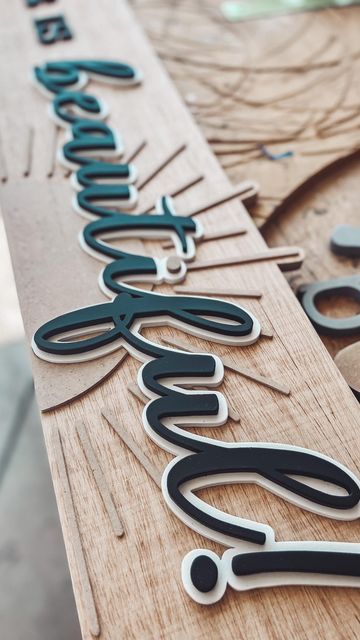 Wood Scroll Wall Decor, Xtool P2 Project Ideas, Glowforge Gifts, Xtool Projects, Glow Projects, Laser Cut Signs, Wood Laser Ideas, Wall Art Cool, Diy Laser Cut