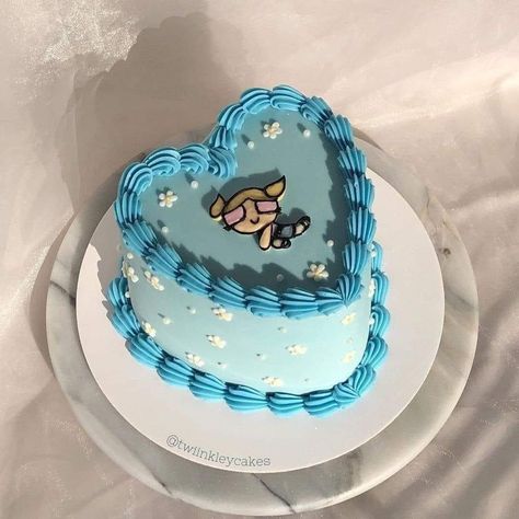 Powerpuff Cake, Powerpuff Girls Cake, Bubbles Cake, 90s Cake, Deserts Cupcakes, Bubble Cake, Anime Cake, Pinterest Cake, Funny Birthday Cakes