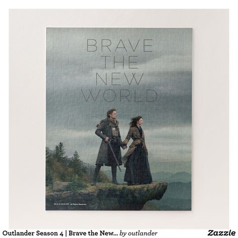 Outlander Season 4 | Brave the New World Jigsaw Puzzle #outlander #outlanderstarz #outlanderseries #jamiefraser #clairefraser #puzzle #gifts #giftideas Outlander Merchandise, Outlander Scenes, Outlander Clothing, Caitriona Balfe Outlander, Outlander Season 4, Drums Of Autumn, Outlander Casting, Period Piece, Outlander Tv Series