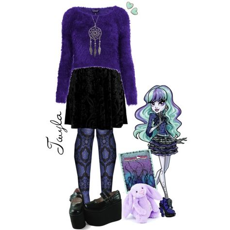 Twyla Inspired Outfit, Twyla Boogeyman Outfit, Twyla Monster High Outfits, Twyla Outfit, Boogeyman Monster, Twyla Boogeyman, Bratz Outfits, Cosplay Idea, Monster High Clothes