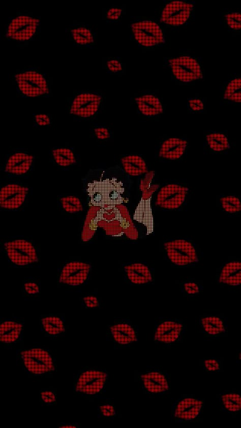 ‼️Link brings you to my page‼️ Betty Boop Y2k, Red And Black Wallpaper, Y2k Wallpaper, Wallpaper Y2k, Black Wallpaper, Betty Boop, Home Ideas, Wallpapers, Iphone