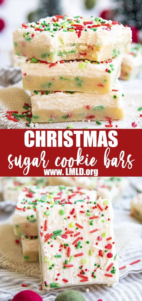 Christmas Sugar Cookie Bars, Christmas Sugar Cookie, Christmas Cookie Bars, Tea Time Food, Like Mother Like Daughter, Sugar Cookie Bars, Cookie Bar, Best Sugar Cookies, Cookie Bar Recipes