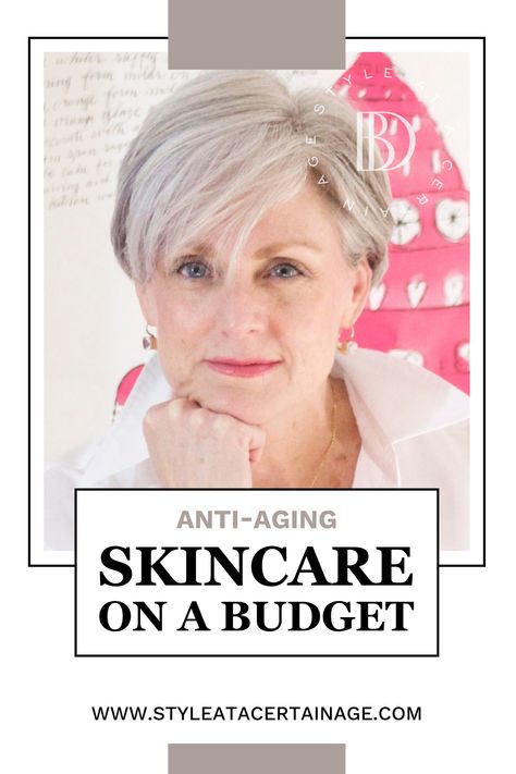 Skincare On A Budget, Haut Routine, Anti Aging Skincare Routine, Style At A Certain Age, Women Skin, Affordable Skin Care, Anti Aging Tips, Skin Routine, Best Anti Aging