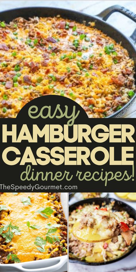 Casseroles With Hamburger Meat, Casseroles With Hamburger, Healthy Hamburger Meat Recipes, Hamburger Meat Recipes Ground, Meat Casserole Recipes, Hamburger Meat Recipes Easy, Hamburger Meat Casseroles, Easy Hamburger Casserole, Hotdish Recipes