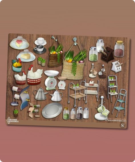 Sims 4 Hacienda Add-ons web transfer This is a Set with 15 Creations – Click here to show all The Hacienda kitchen has its own full set of add-ons. Bringing 15 new pieces to decorate your countryside rooms and give a cozy living touch to your kitchens ^^ by SIMcredibledesigns.com This set was originally releasedContinue reading "Hacienda Add-Ons WEB Transfer By Simcredible!" #objects #sims4 #gaming #cozy #furniture #sims4cc Sims 4 Mexican Cc, Sims 4 Mexican, Simcredible Sims 4, Hacienda Kitchen, Mexican Villa, Indonesian Furniture, The Hacienda, Sims 4 Cc Download, Sims 4 Clutter