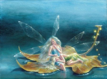 Fairy Creatures, Faerie Realm, Fantasy Wallpapers, Faery Art, Fairy Paintings, Fairy Drawings, Artwork On Canvas, Fantasy Land, Unicorns And Mermaids