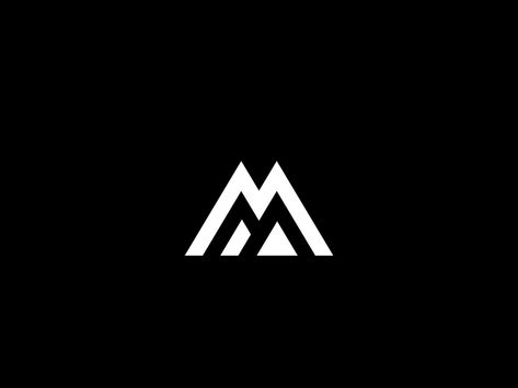 M mountain by Shahin Sikder M Mountain Logo, Yg Logo, Mountain Branding, Logo Montagne, Ski Logo, Summit Logo, Nature Magazine, Data Logo, Adventure Branding