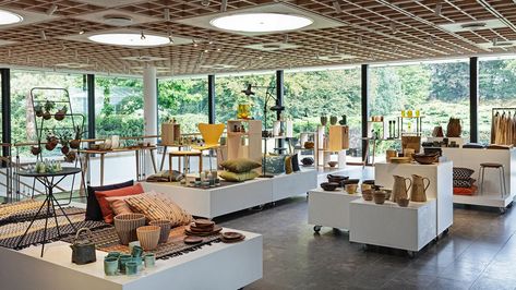 Eight of the best museum shops in the world | The Week Portfolio Museum Architect, Gift Shop Interiors, Gift Shop Displays, Museum Cafe, Louisiana Museum, Art Galleries Design, Museum Gift Shop, Museum Gift, Museum Store